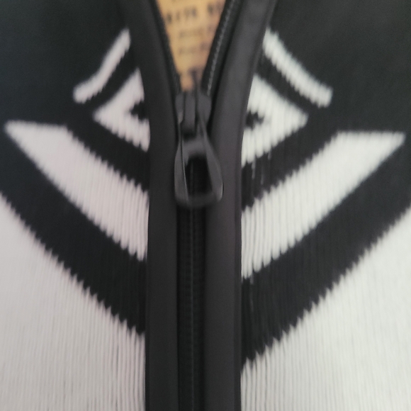 Lauren Ralph Lauren Active Full Zip Up Long Sleeve Mock Neck Cotton Jacket - Picture 5 of 9